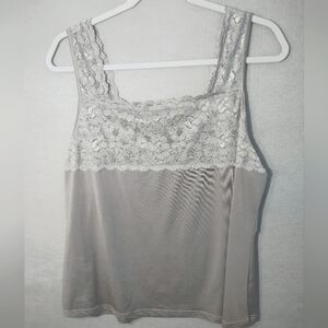 First Layer lace‎ spandex tank top